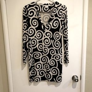 Dvf swirl dress